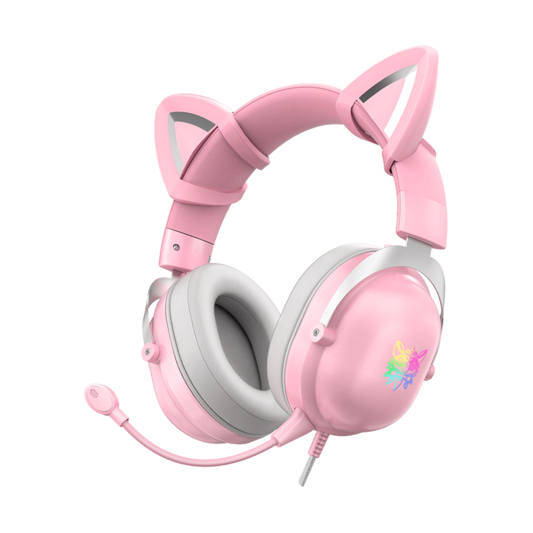 ONIKUMA X11 Cat Ear Wired Gaming Headset - Pink — 03