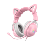 ONIKUMA X11 Cat Ear Wired Gaming Headset - Pink — 03