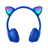 P47M RGB Cat Ear Wireless Headphones — navy 01