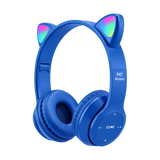 P47M RGB Cat Ear Wireless Headphones — navy 02