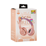 P47M RGB Cat Ear Wireless Headphones — pink 03