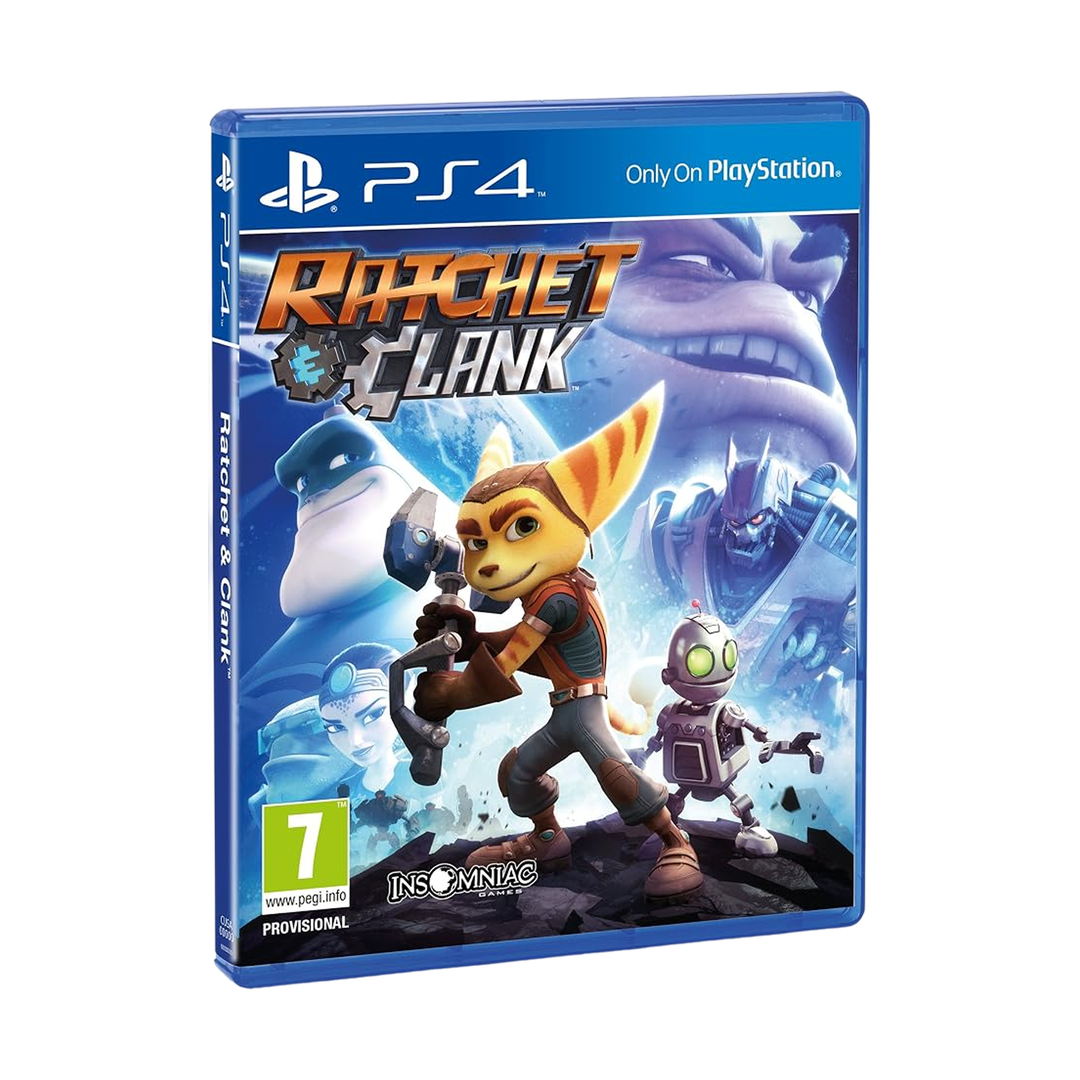 Ratchet & Clank - PS4 — angled case