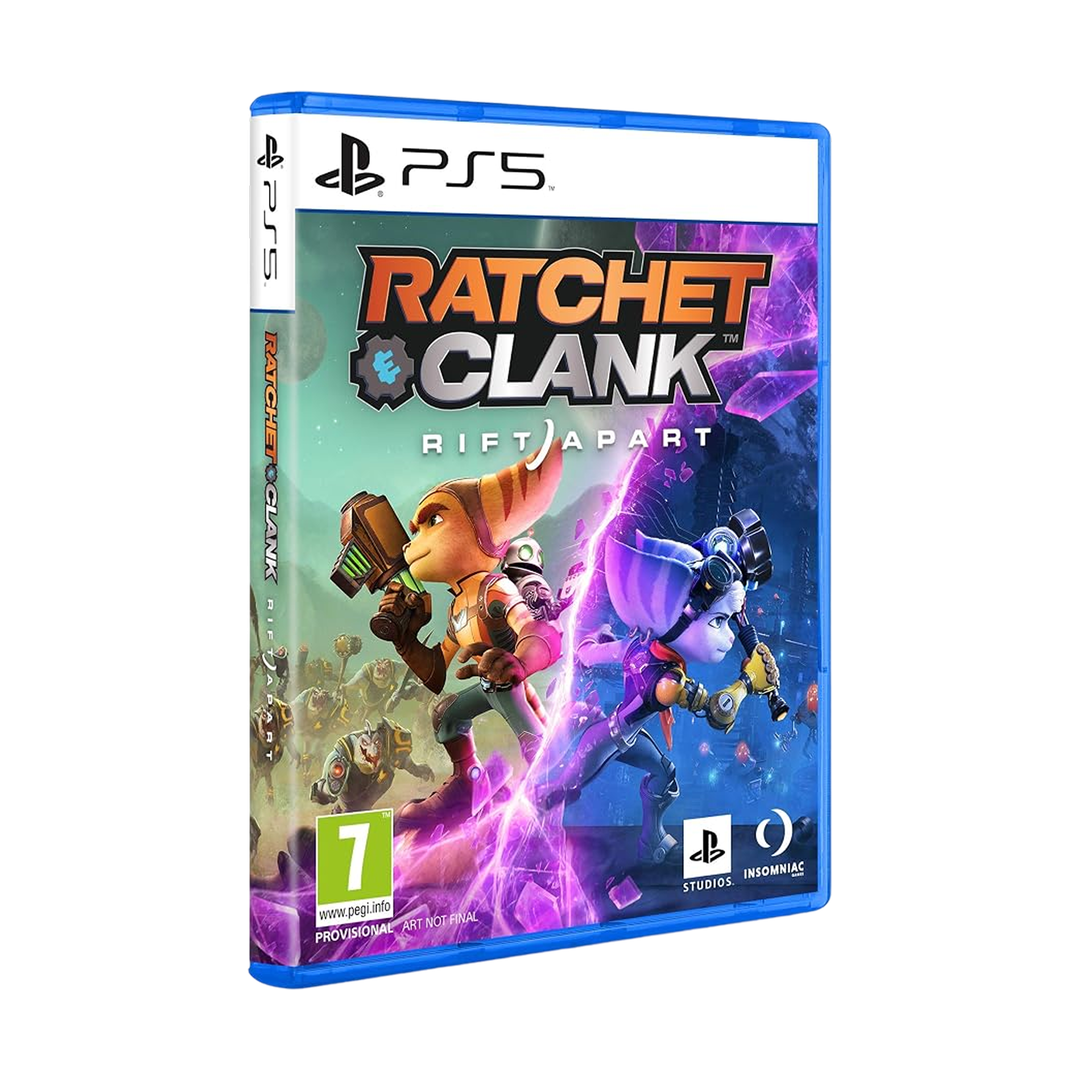 Ratchet & Clank: Rift Apart - PS5 — angled case