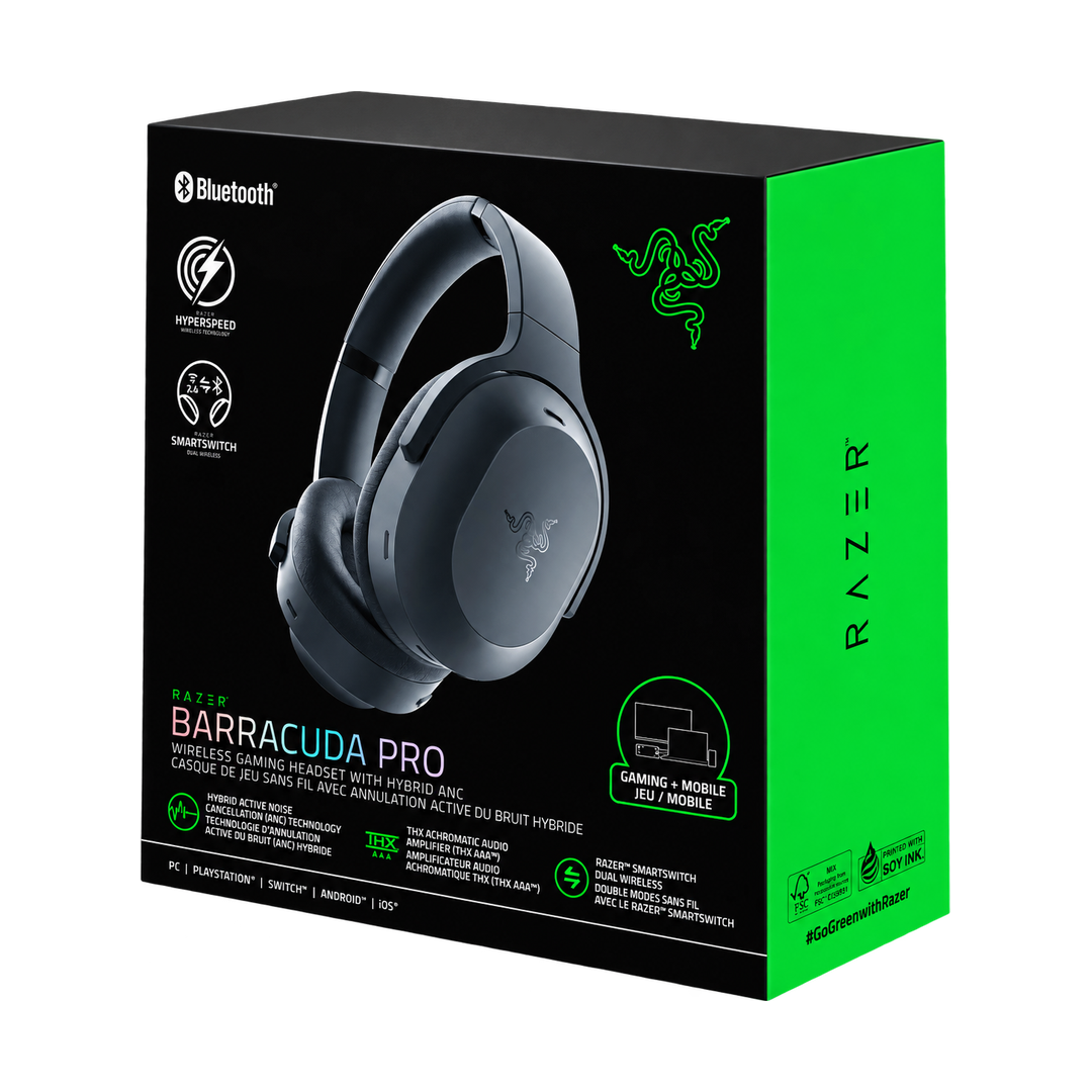 Razer Barracuda X-Style Wireless Gaming Headset — headset usb dongle