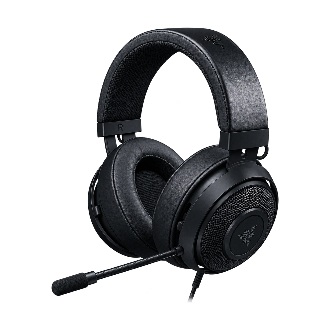 Razer Kraken Pro V2 Wired Gaming Headset — box front back