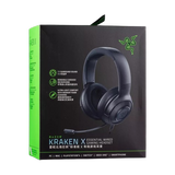 Razer Kraken X-Style Wired Gaming Headset — box front back
