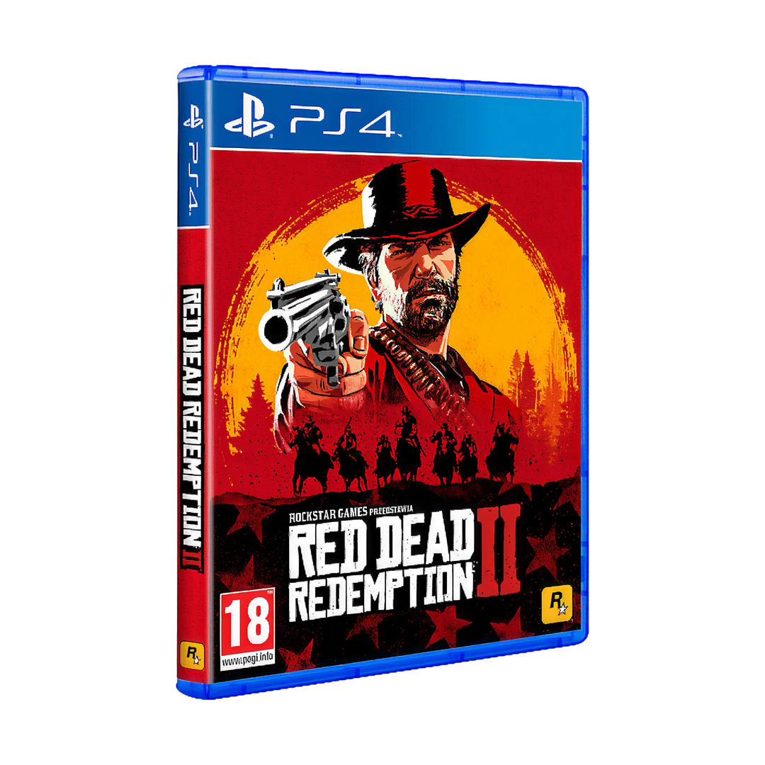 Red Dead Redemption 2 - PS4 — angled case