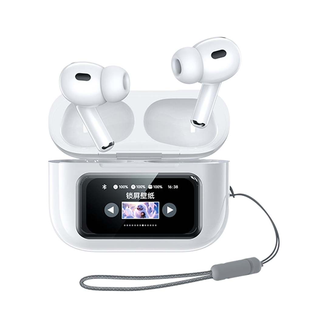 REMAX CozyPods W30N ANC Wireless Earbuds — smart full color screen tws 04