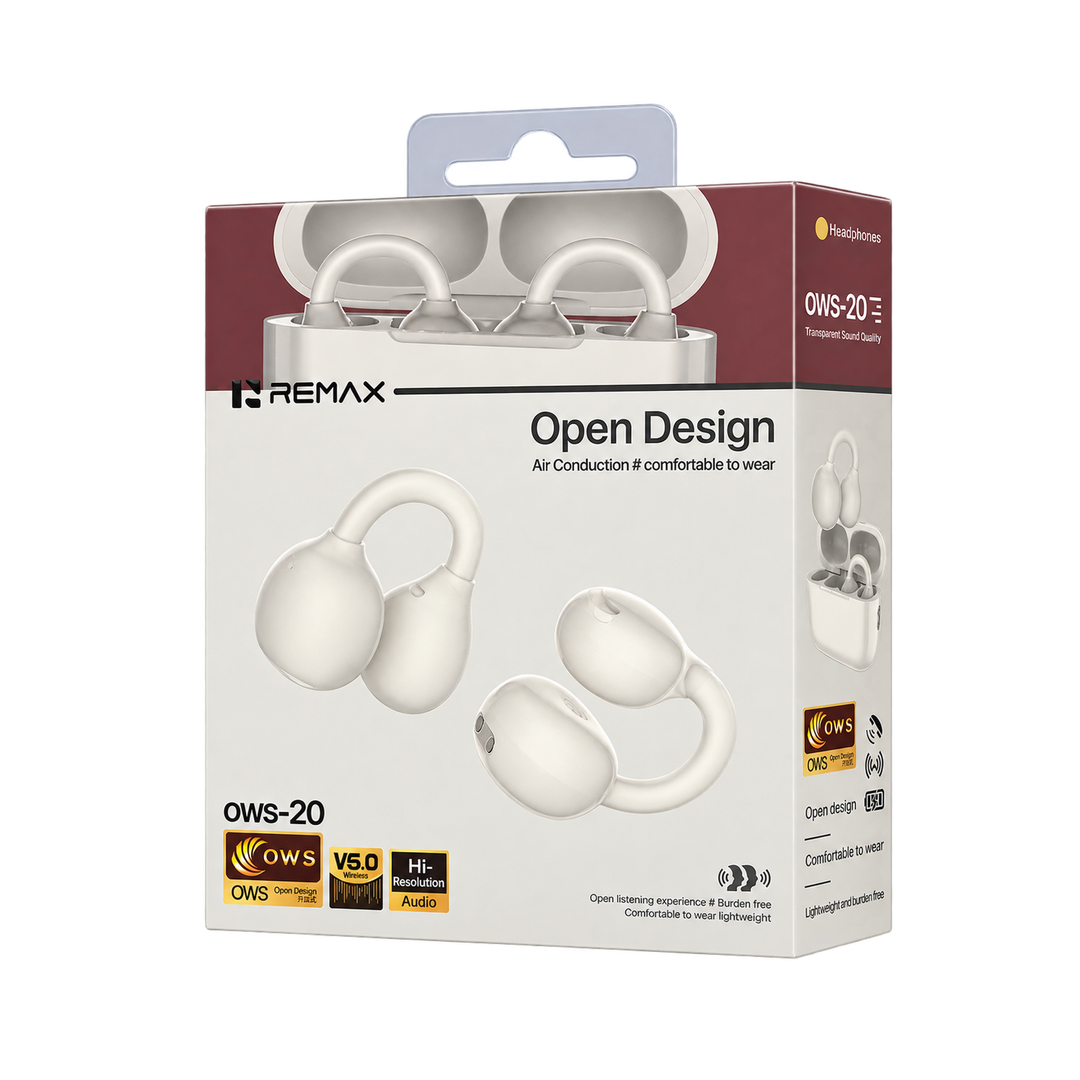 REMAX OWS-20 Open-Ear Air Conduction Earphones — design 01