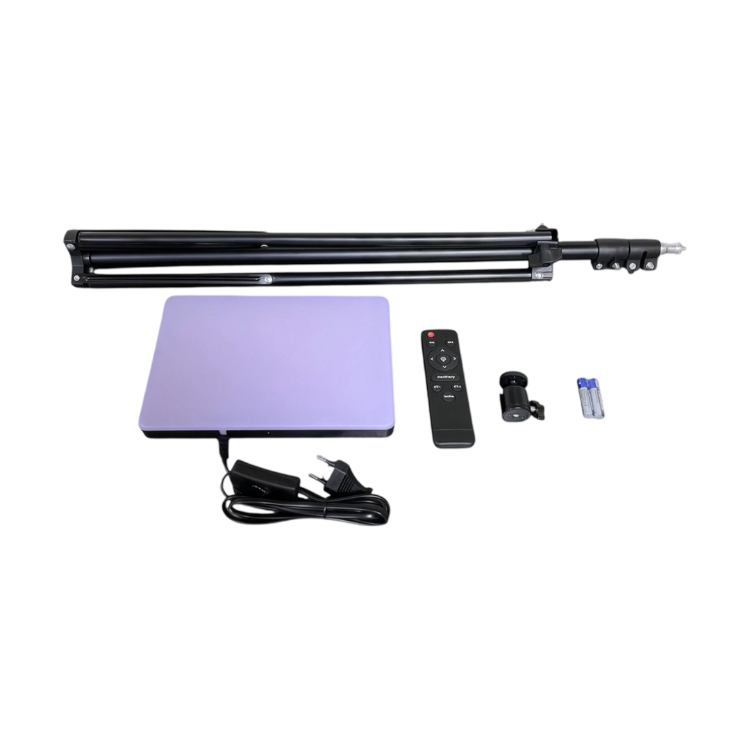 RL-11 LED Video Light with 2m Stand - CRI 96+, 2800K-6500K — 04