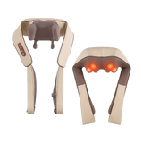 Shiatsu Neck and Shoulder Massager with Heat - Beige — 01