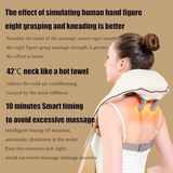 Shiatsu Neck and Shoulder Massager with Heat - Beige — 08