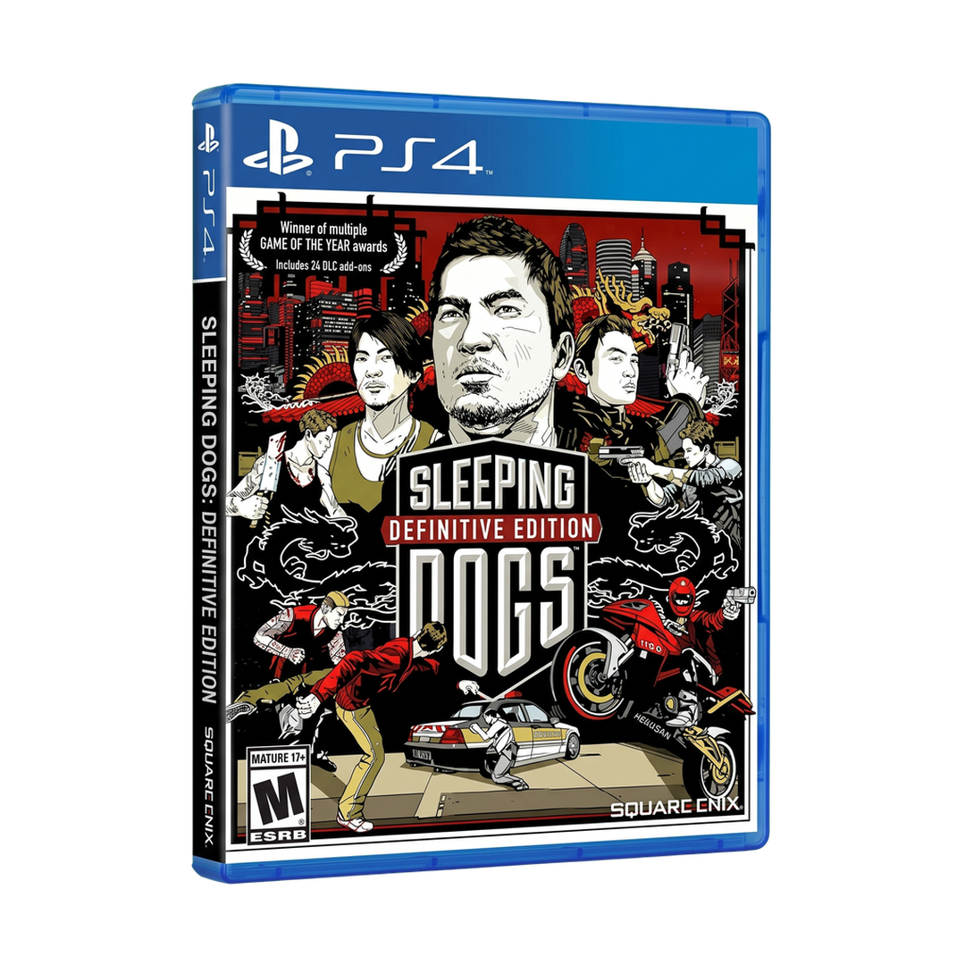 Sleeping Dogs: Definitive Edition - PS4 — angled case