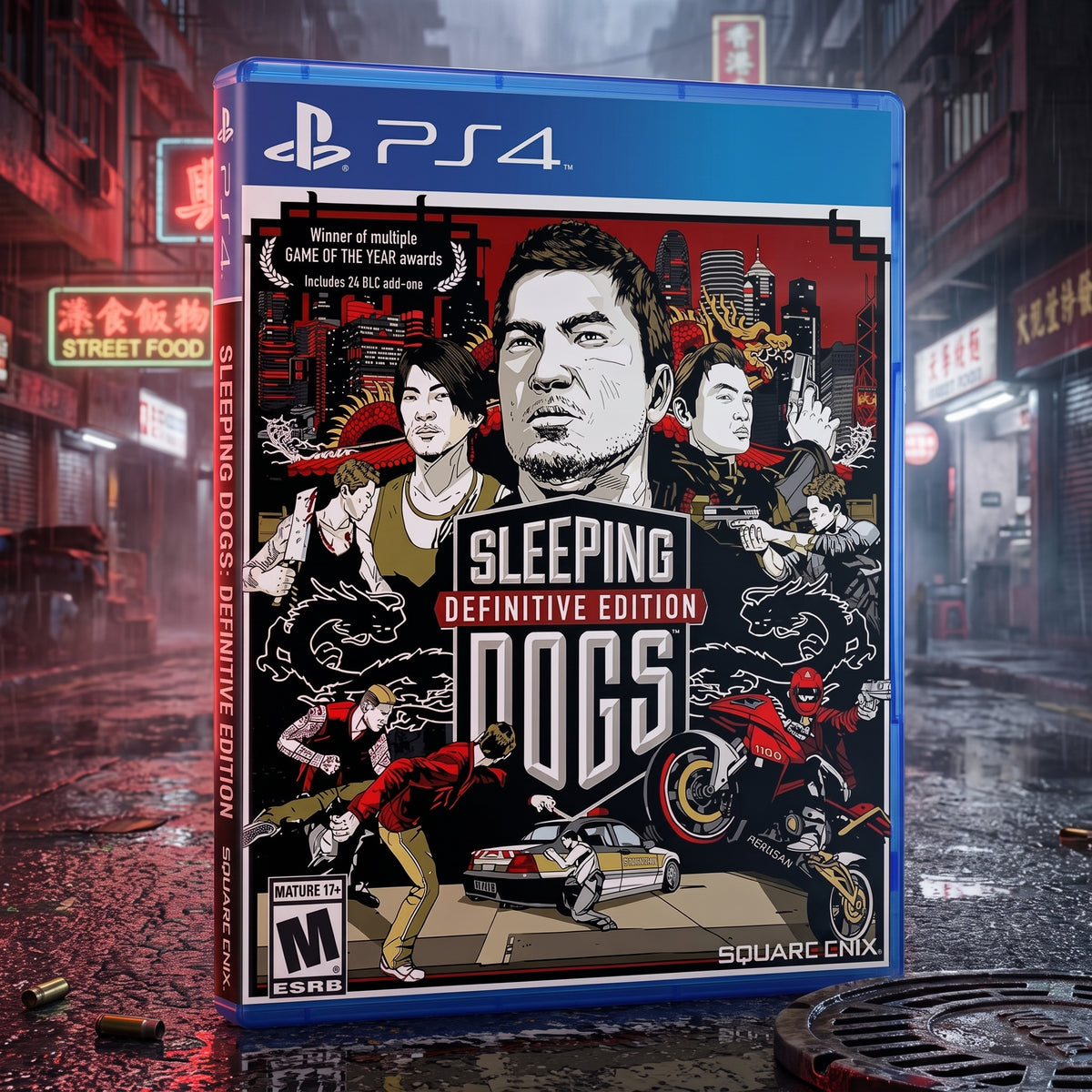 Sleeping Dogs: Definitive Edition - PS4 — artwork