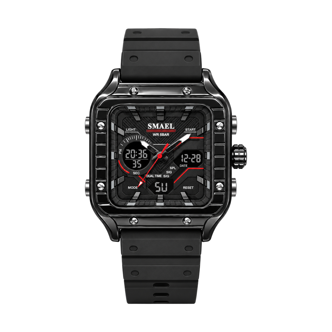 SMAEL Sport Watch - Black — 03