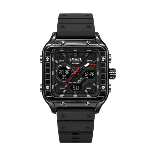 SMAEL Sport Watch - Black — 03