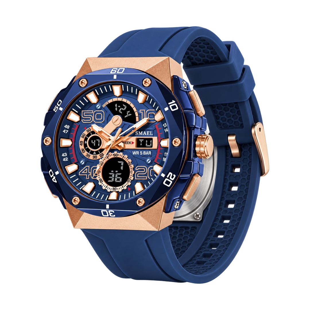 SMAEL Sport Watch - Navy Blue — 03