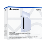 Sony CFI-ZDD1 Ultra HD Blu-ray Disc Drive for PS5 Slim and PS5 Pro — white packaging front