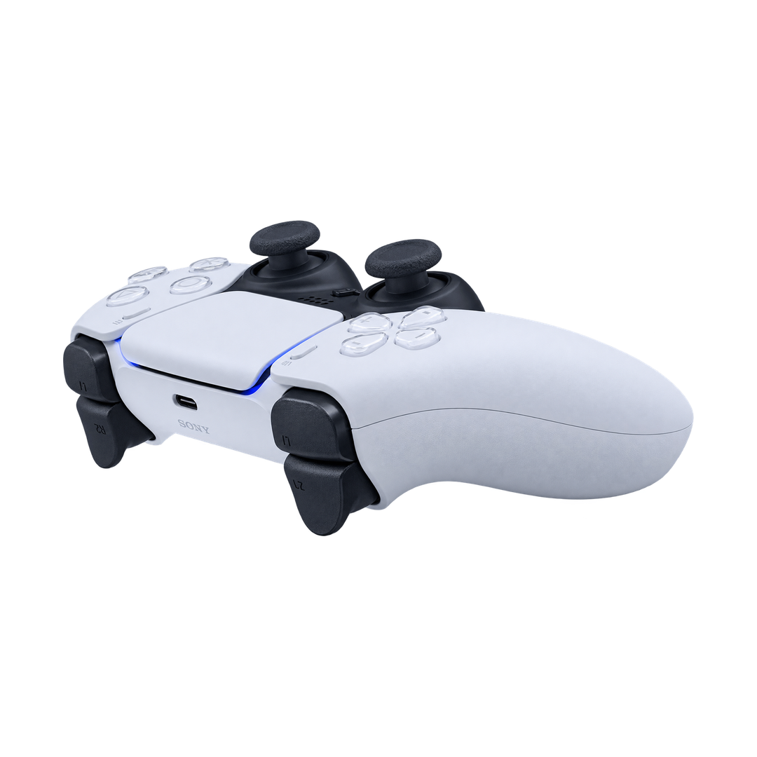 Sony DualSense Wireless Controller - White — rear angle