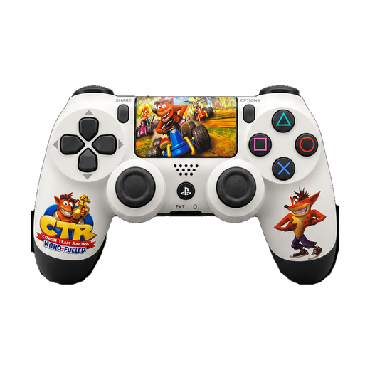 Sony DualShock 4 Wireless Controller - Crash Team Racing White — 01