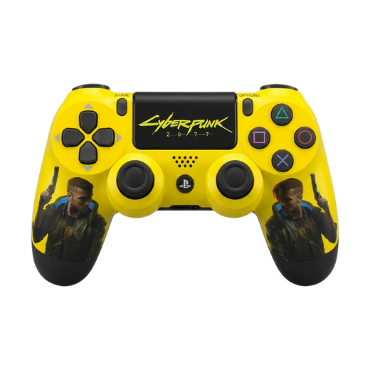 Sony DualShock 4 Wireless Controller - Cyberpunk 2077 Yellow — 03