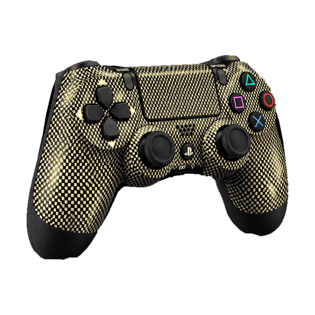 Sony DualShock 4 Wireless Controller - Gold Carbon Fibre — 03