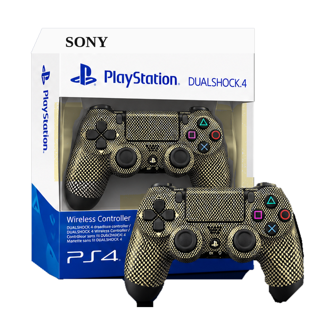 Sony DualShock 4 Wireless Controller - Gold Carbon Fibre — 04