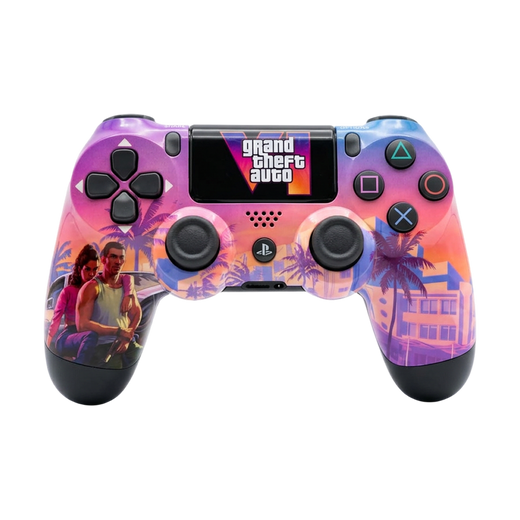 Sony DualShock 4 Wireless Controller - Grand Theft Auto VI Pink — 01