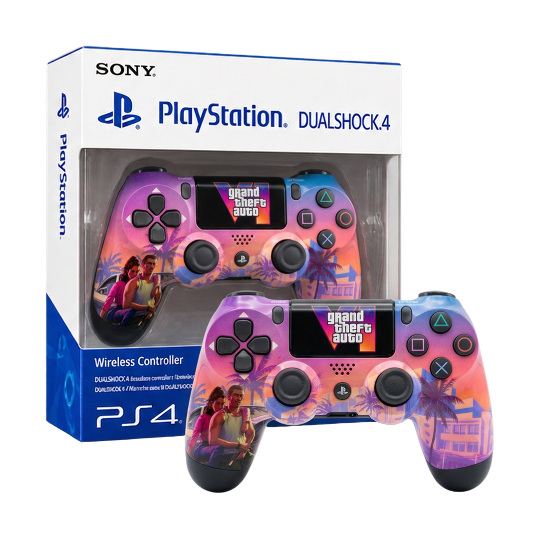 Sony DualShock 4 Wireless Controller - Grand Theft Auto VI Pink — 04