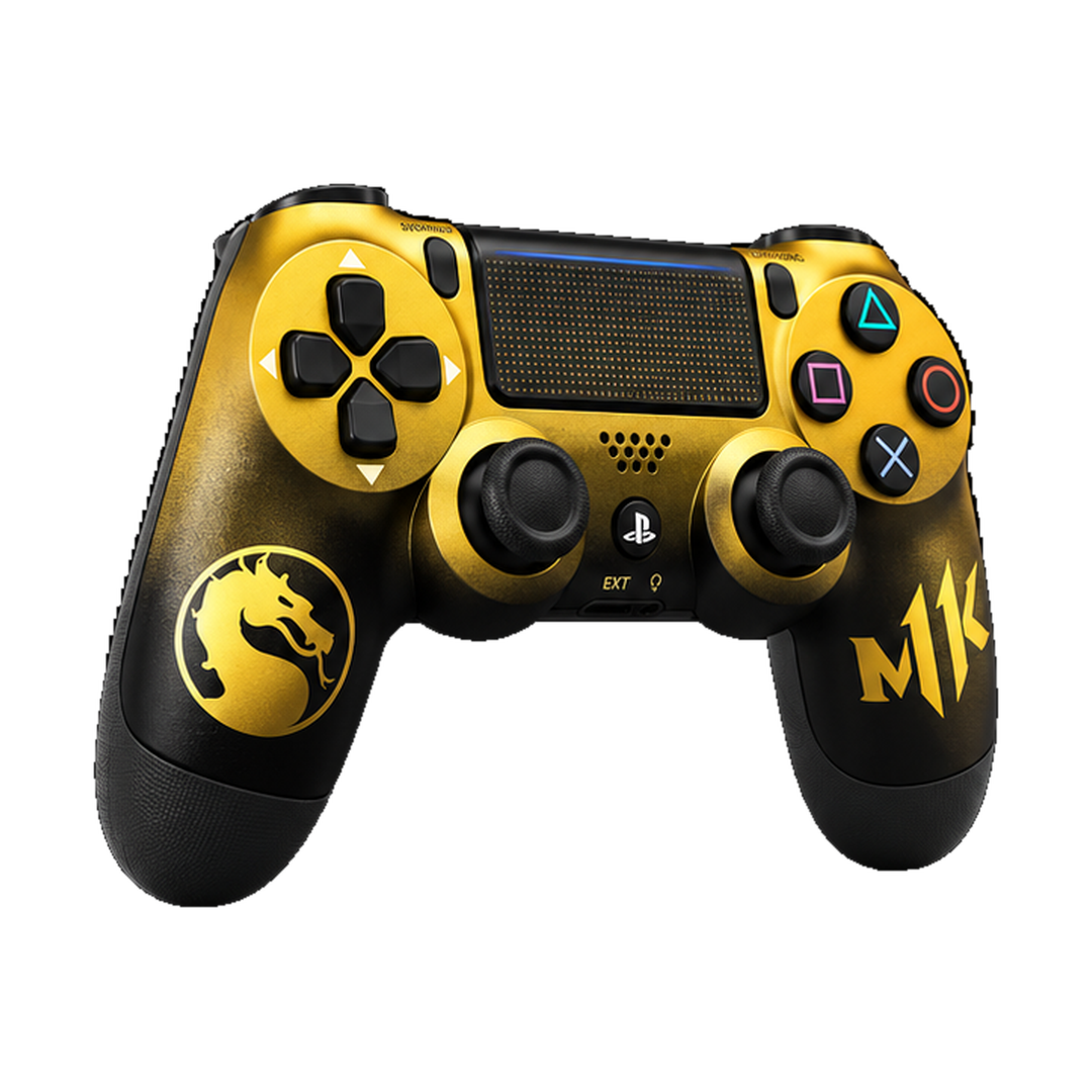 Sony DualShock 4 Wireless Controller - Mortal Kombat Black and Gold — 03