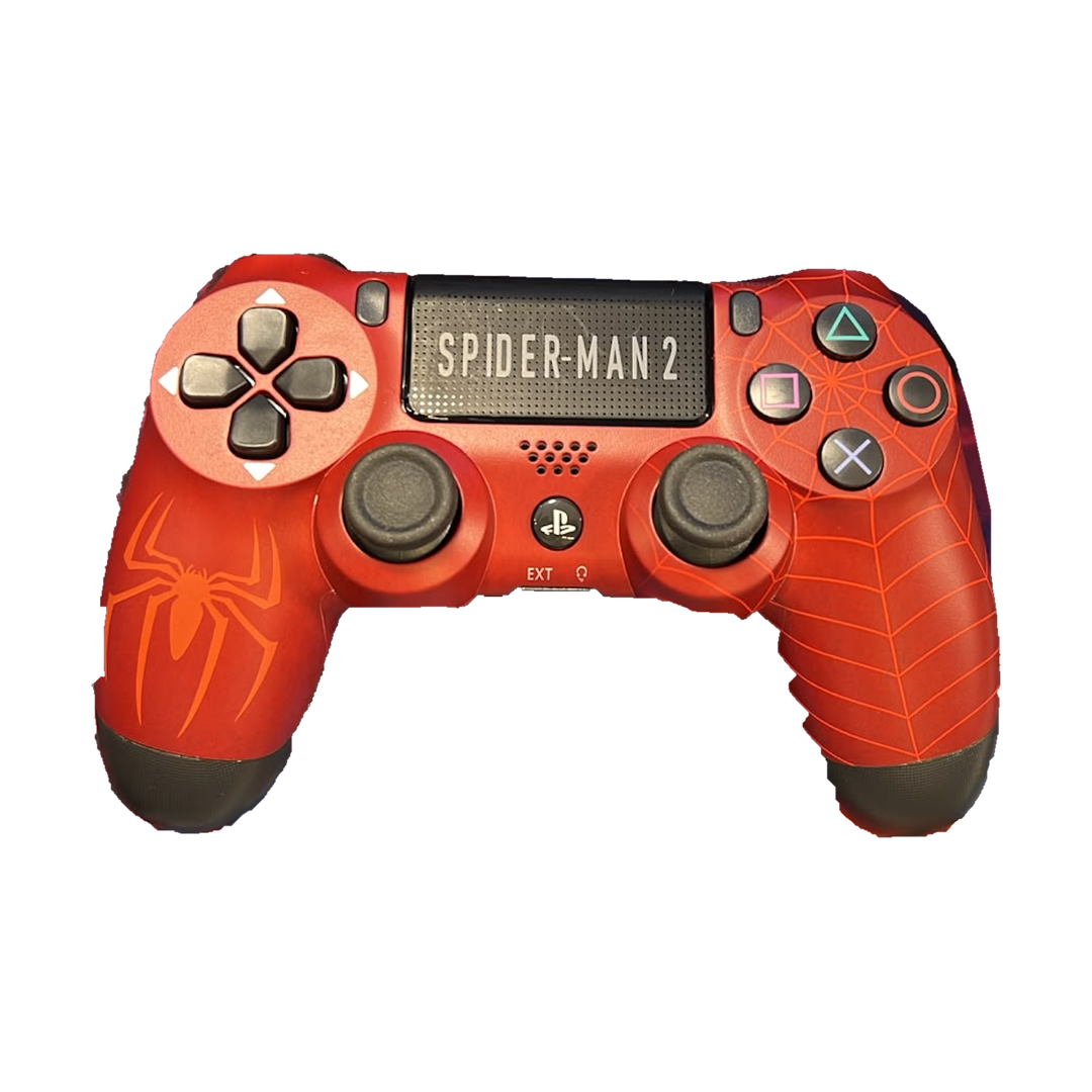 Sony DualShock 4 Wireless Controller - Spider-Man 2 Red — 01