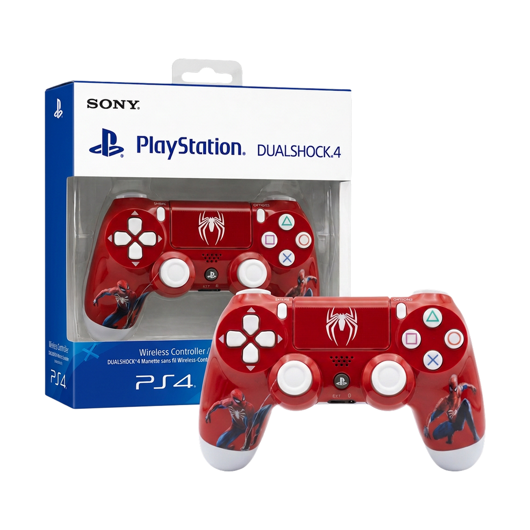 Sony DualShock 4 Wireless Controller - Spider-Man Red — 01