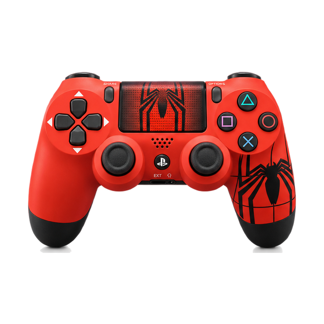 Sony DualShock 4 Wireless Controller - Spider-Man Red and Black — 01