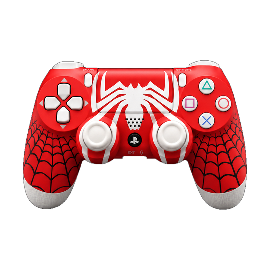 Sony DualShock 4 Wireless Controller - Spider-Man Web Red — 01