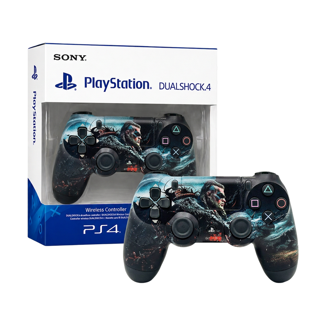 Sony DualShock 4 Wireless Controller - The Witcher Black Blue — 02