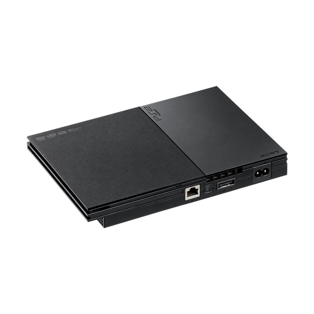 Sony PlayStation 2 Slim Console - Charcoal Black — 03