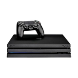Sony PlayStation 4 Pro 1TB Console with 2 Controllers - Jet Black — 02