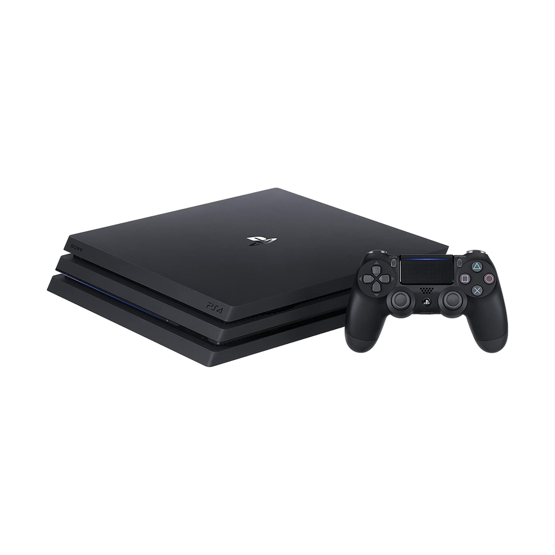 Sony PlayStation 4 Pro 1TB Console with 2 Controllers - Jet Black — 03