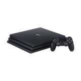 Sony PlayStation 4 Pro 1TB Console with 2 Controllers - Jet Black — 03