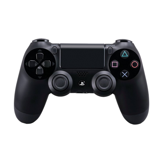 PS4 Wireless Controller - Copy A — sony black front