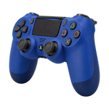 PS4 Wireless Controller - Copy A — sony blue angled front