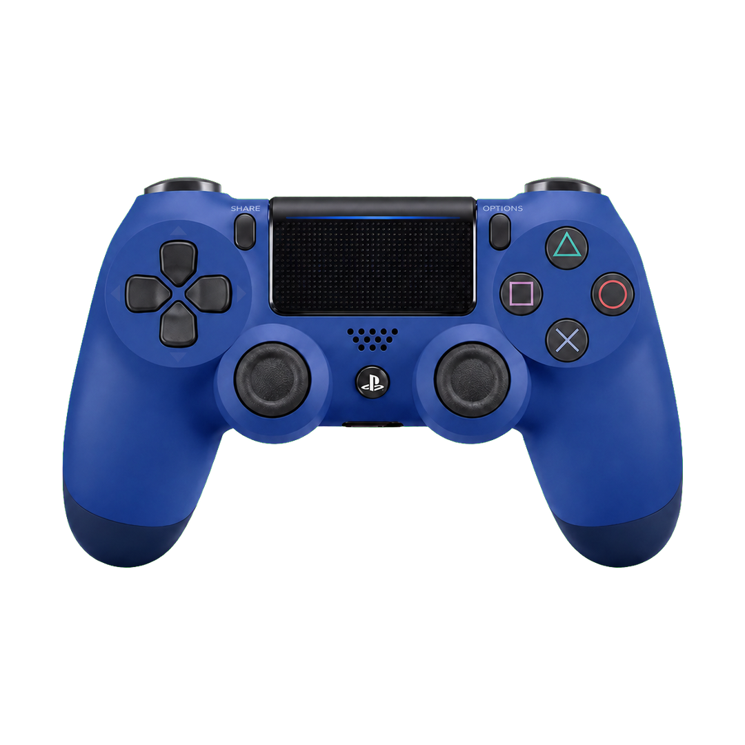 PS4 Wireless Controller - Copy A — sony blue front
