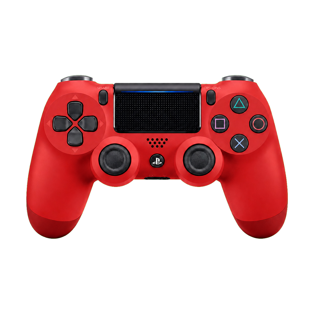 PS4 Wireless Controller - Copy A — sony red front
