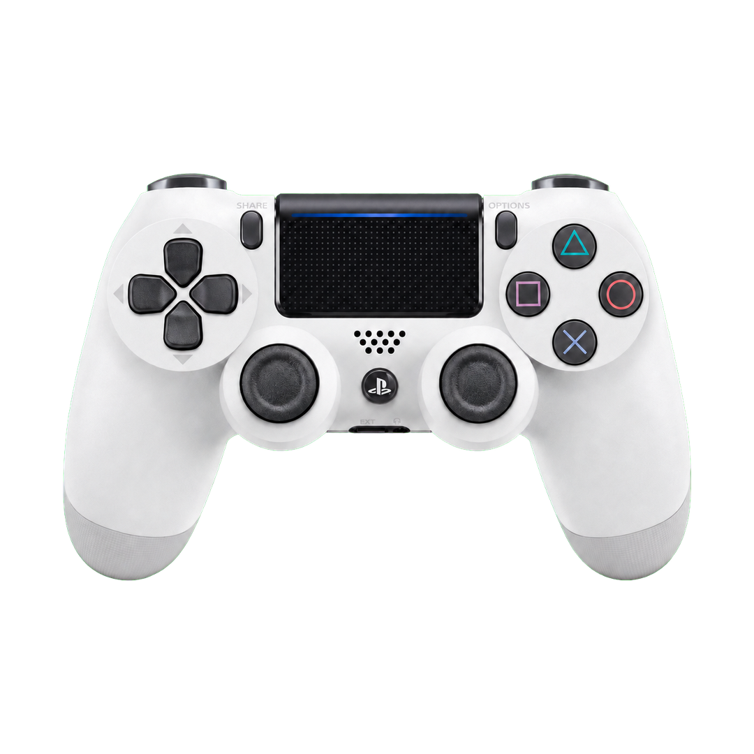 PS4 Wireless Controller - Copy A — sony white front