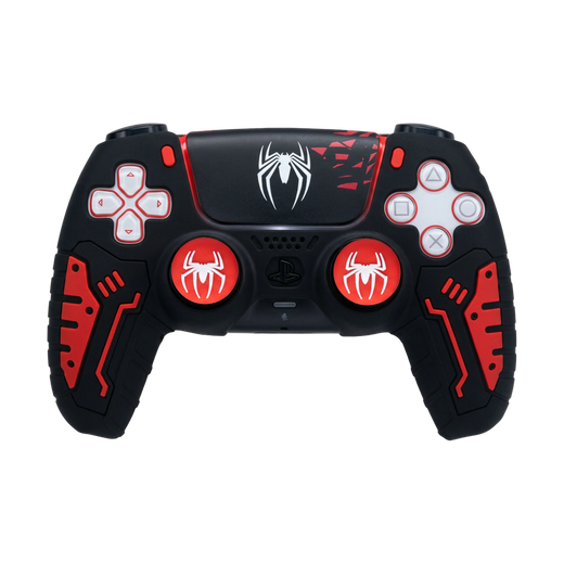 Spider-Man Black and Red Silicone Skin for PS5 DualSense Controller — 02
