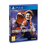 Street Fighter 6 - PS4 — angled case