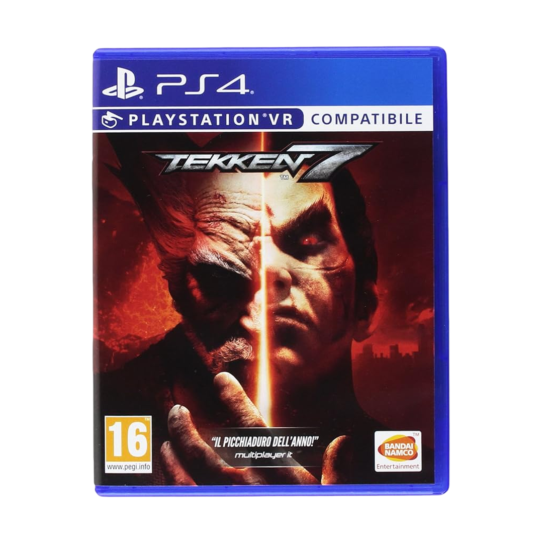 Tekken 7 - PS4 — angled case