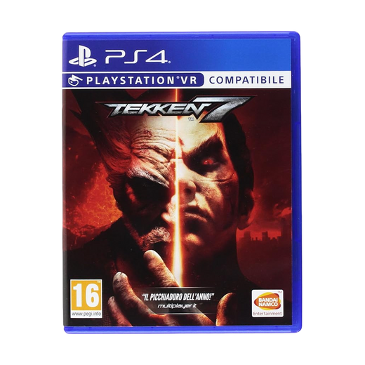 Tekken 7 - PS4 — angled case