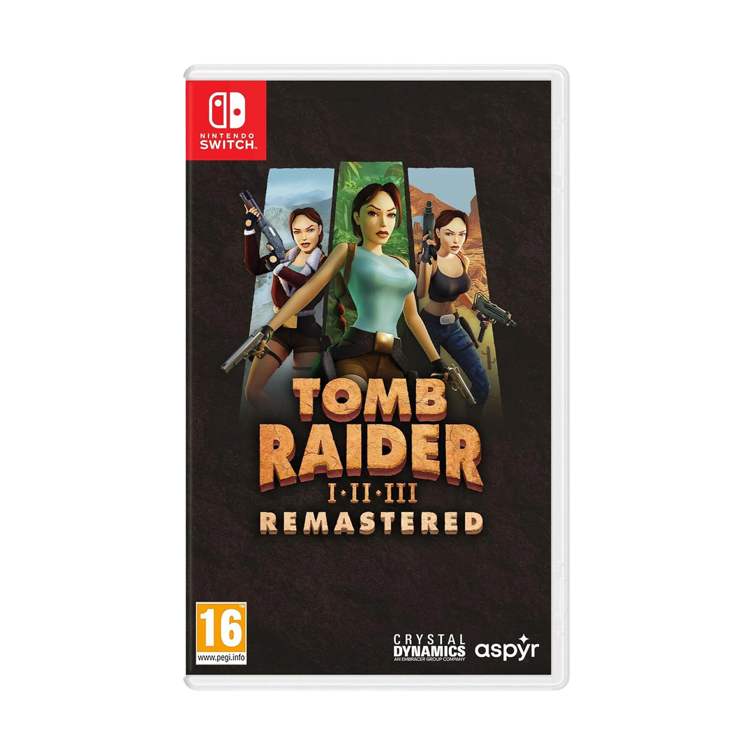 Tomb Raider I-III Remastered - Nintendo Switch — 01
