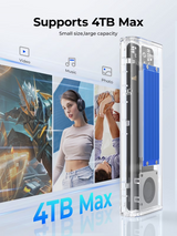 Transparent M.2 SSD Enclosure — 01